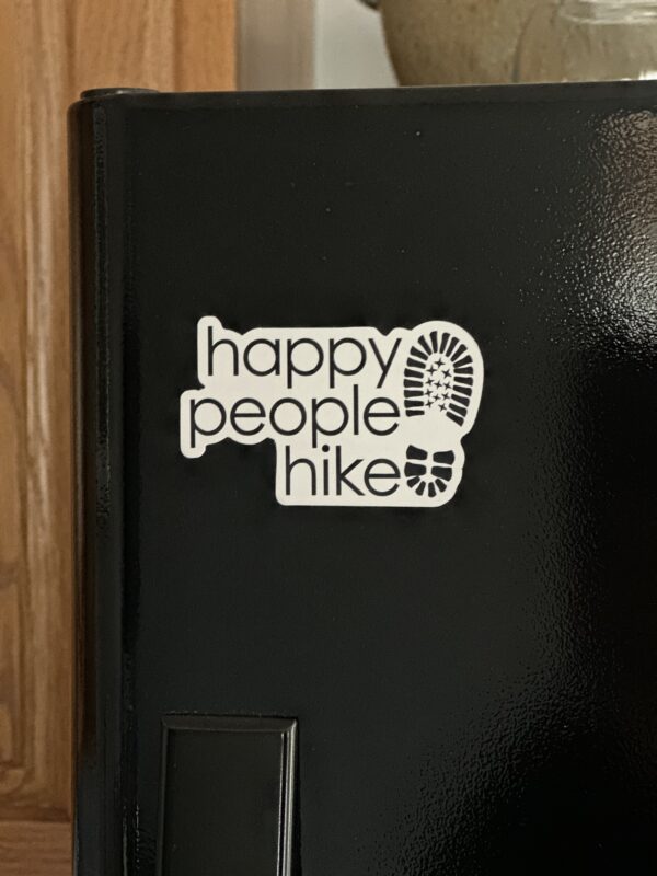 Hiking boots magnet