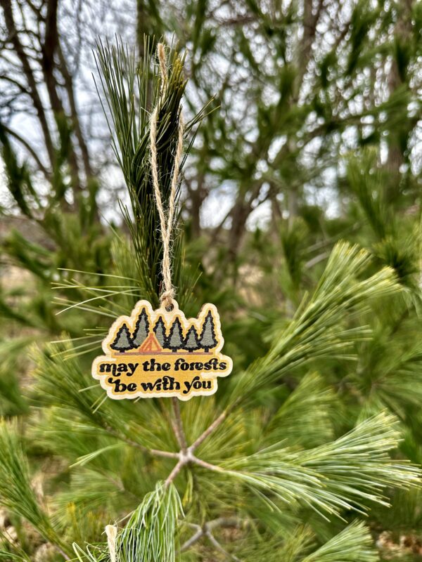 May the Forests Be With You Ornament