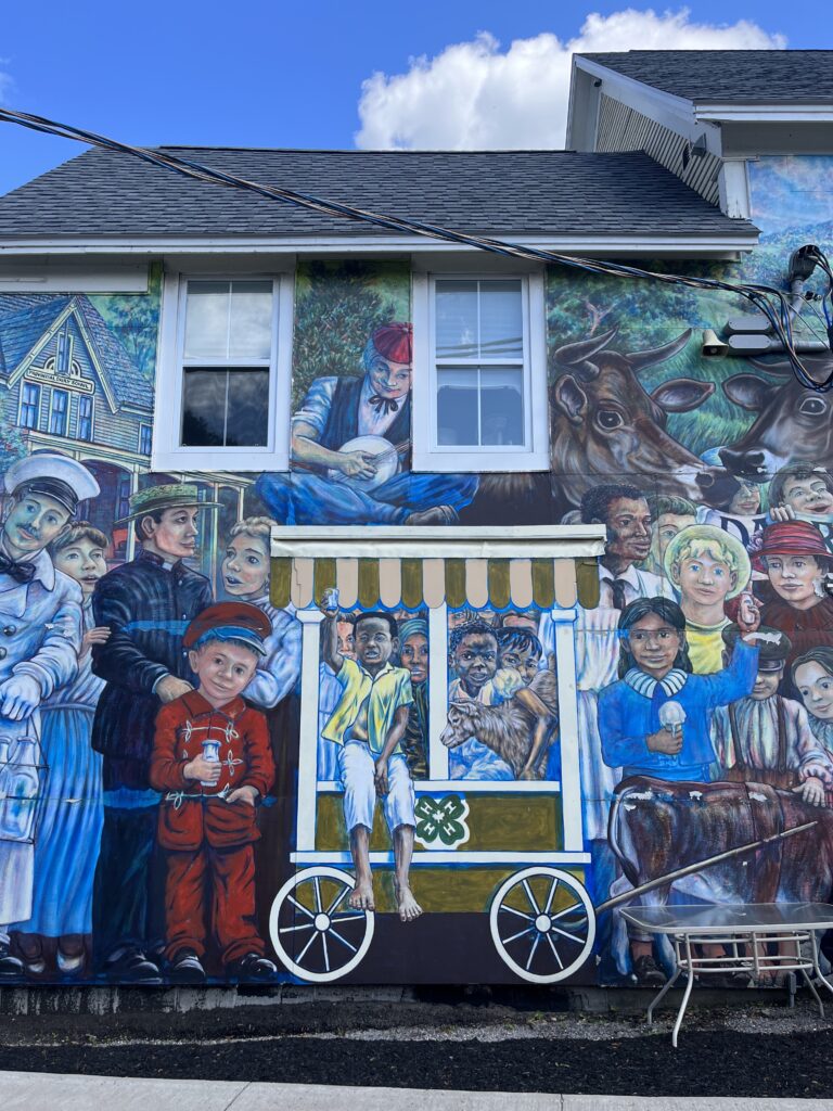 Sussex New Brunswick is a must visit for any alley art lover!