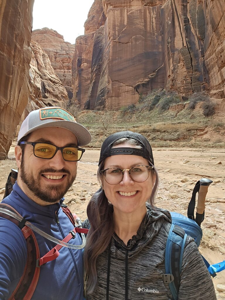 Slot canyons in Kanab