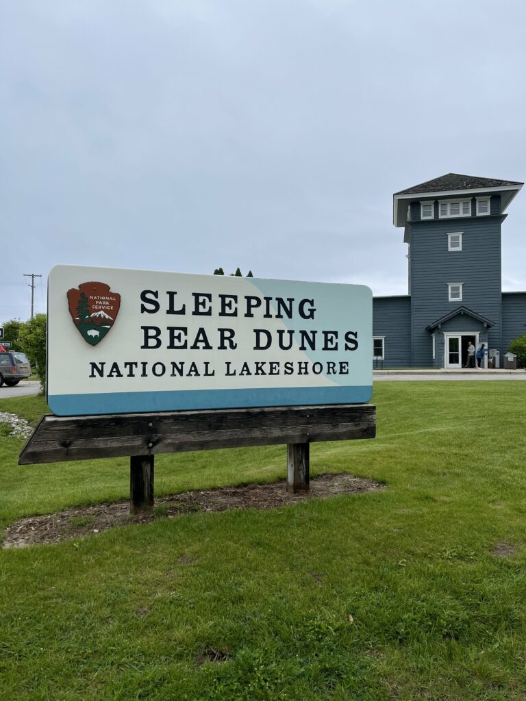 Sleeping Bear Dunes Park Offices.