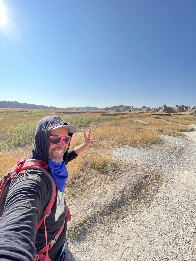 Hiking the Castle Trail in Badlands National Park