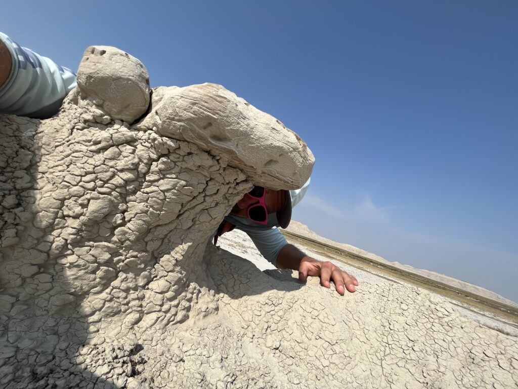 South Unit selfie in Badlands National Park.